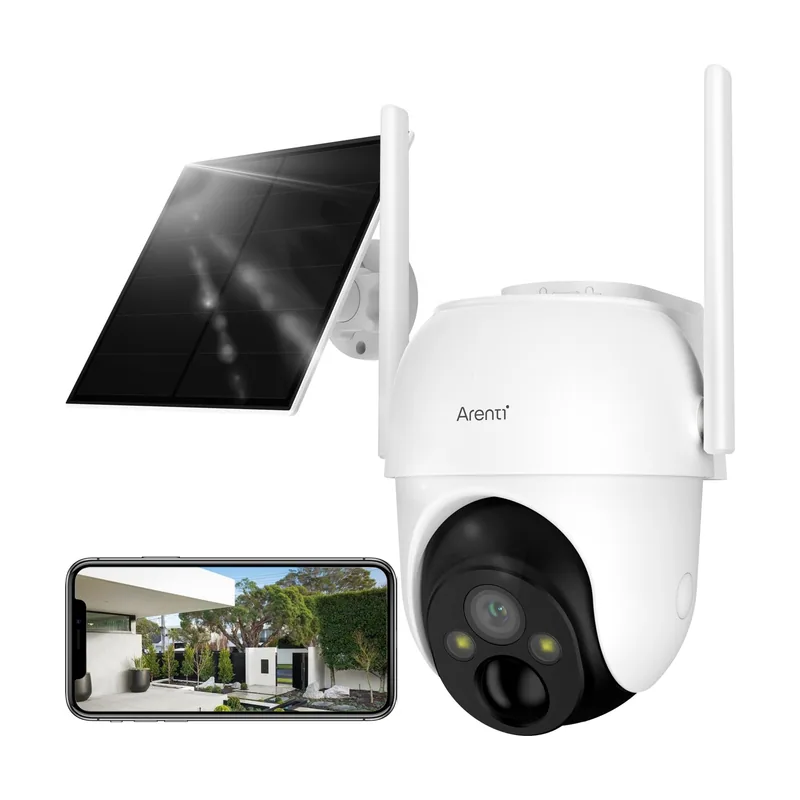 Arenti Cámara Solar Exterior 2K/3MP