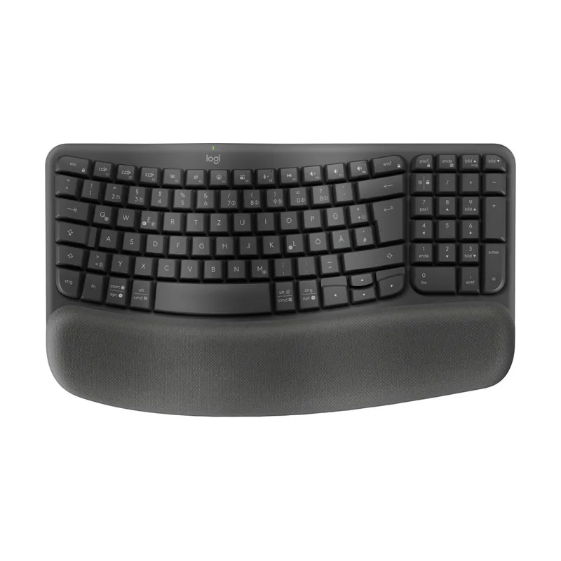 Logitech Wave Keys for Business teclado RF Wireless + Bluetooth QWERTZ Alemán