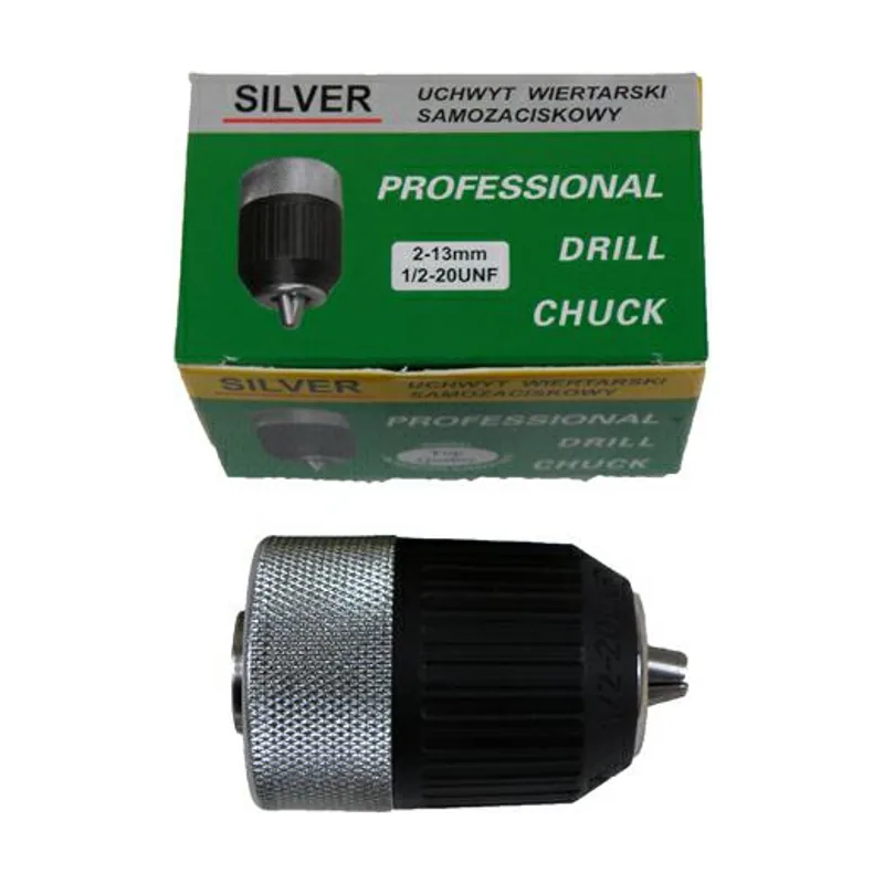 Silver Cabeza de taladro 13mm 1/2" Autocentrante de metal y plástico