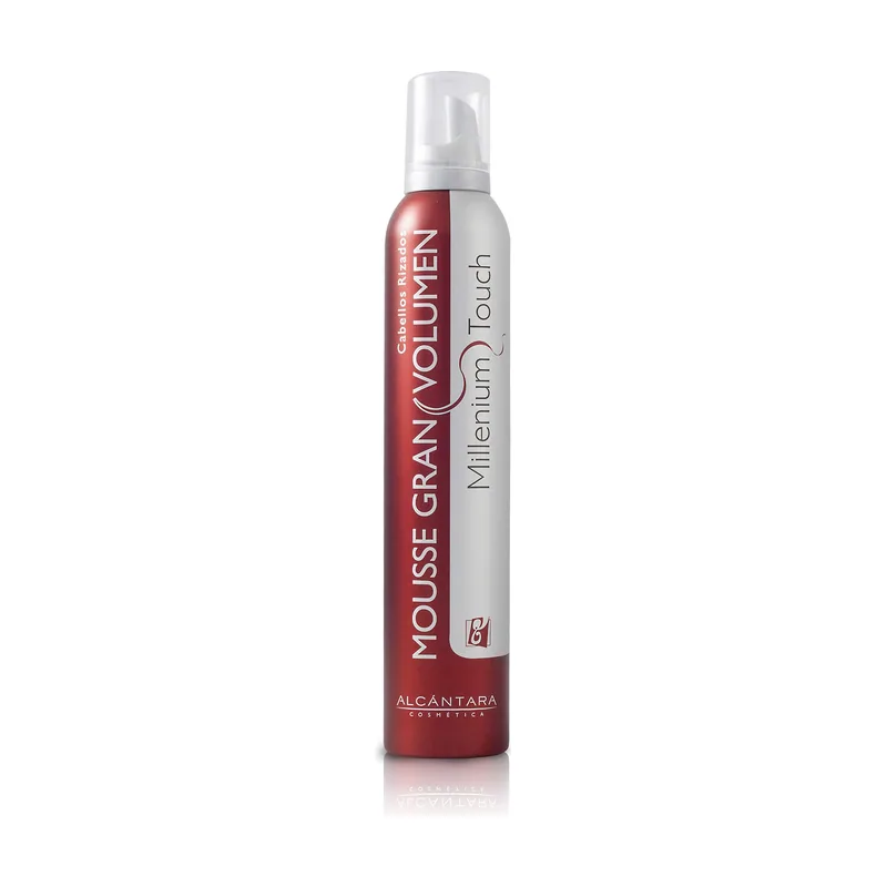 Alcantara Cosmética Millenium Touchmousse Gran Volumen Cabellos Rizados 300 ml