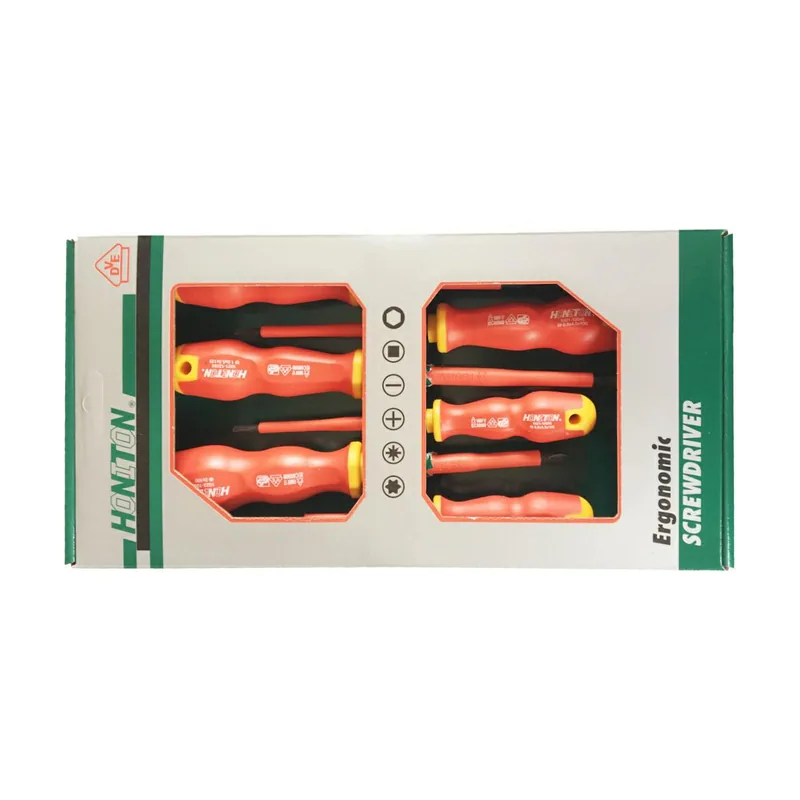 Wektory Juego de destornilladores Honiton