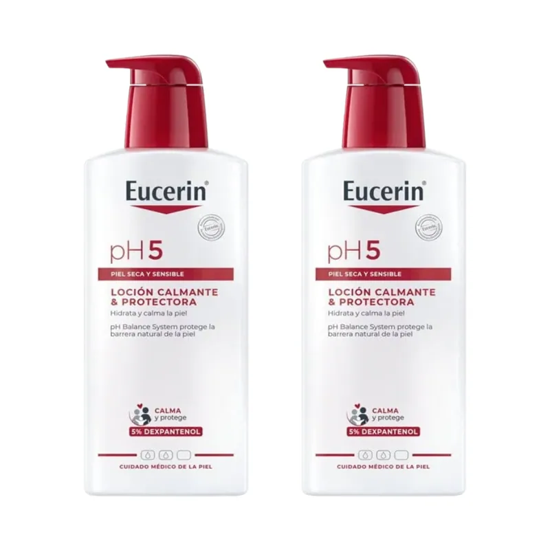 Biersdorf Eucerin Duplo Ph5 Loción Calmante & Protectora 2x400 Ml