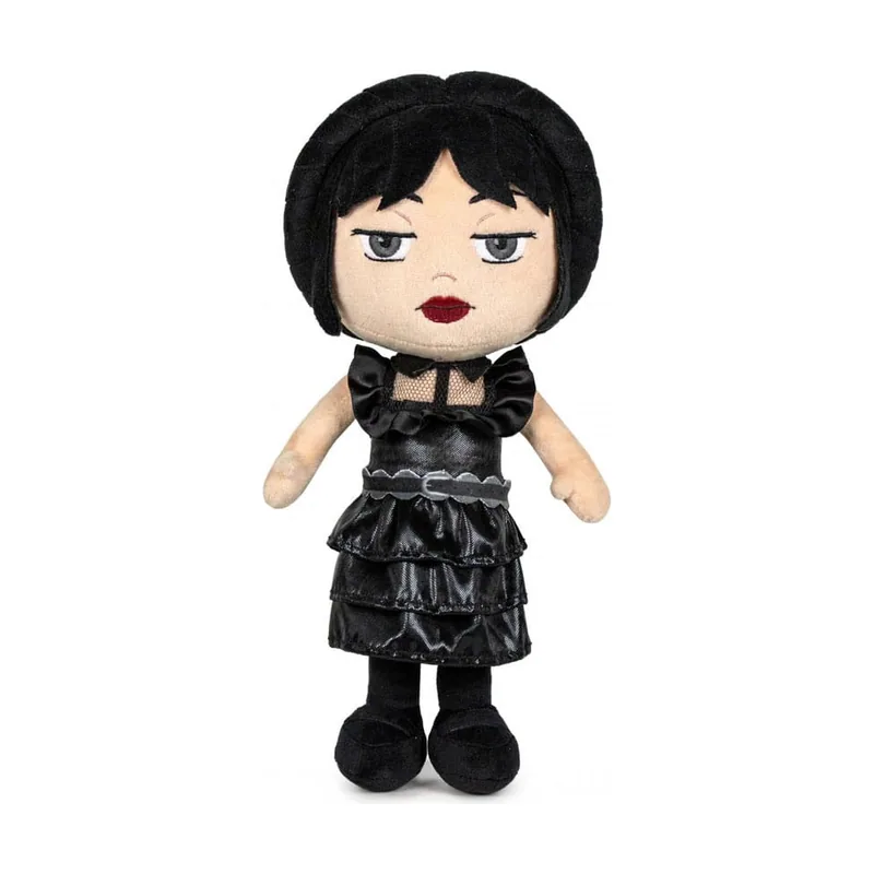 Play by Play Peluche Miércoles Wednesday Addams Vestido Baile Raven Dance