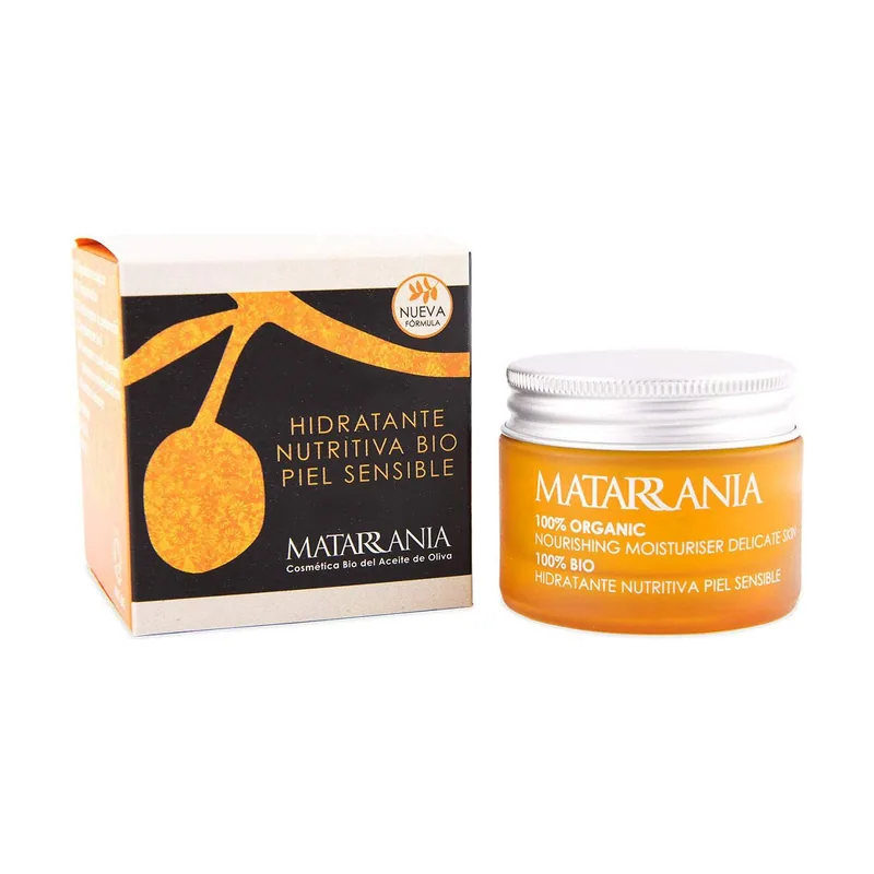 Matarrania Crema Hidratante Facial Piel Sensible 100% BIO Certificada