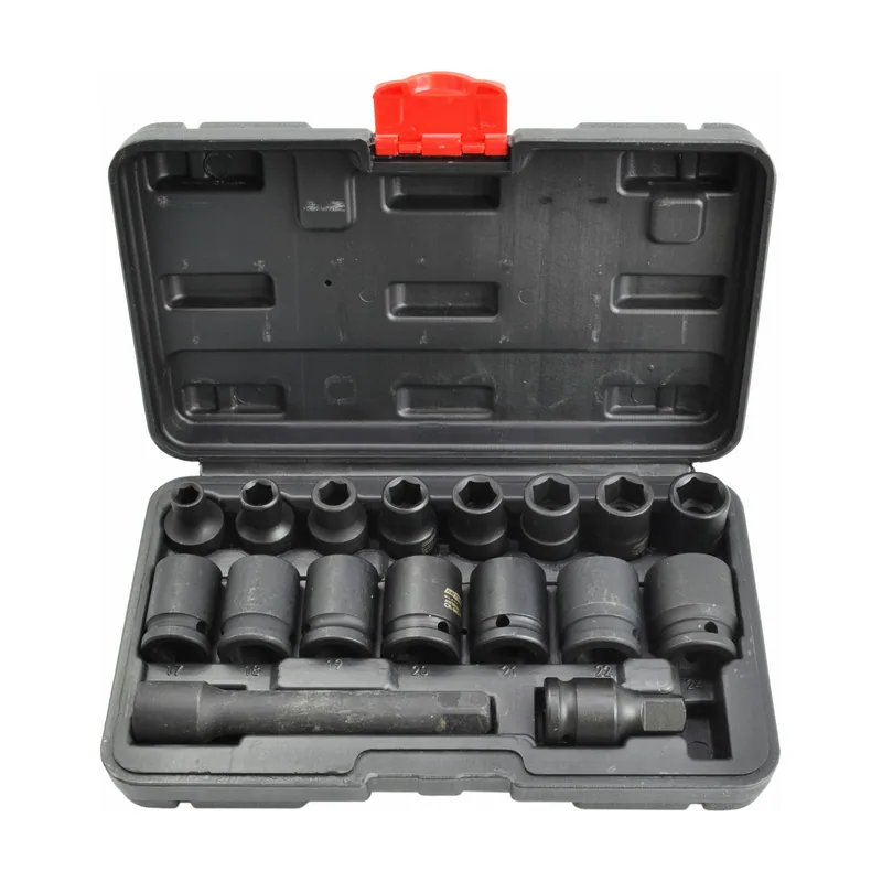 Awtools Kit Profesional de Nasadki Udarowe 1/2" 15 Elementos