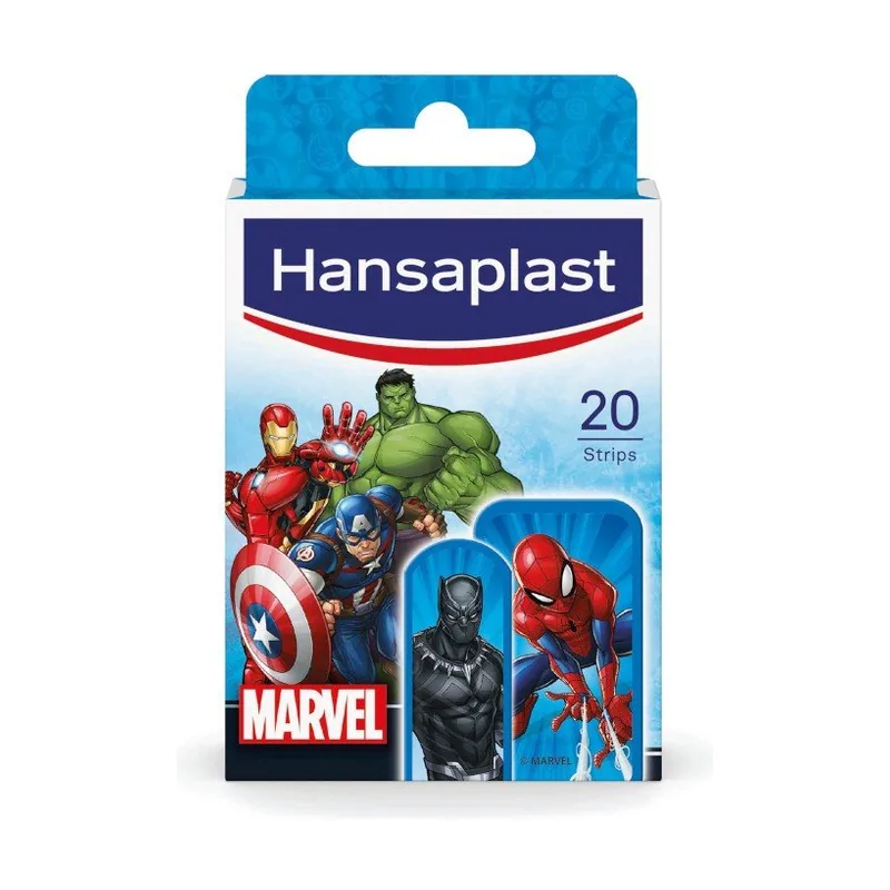 Biersdorf Hansaplast Marvel 20 Apósitos Infantiles surtido 2 Tamaños