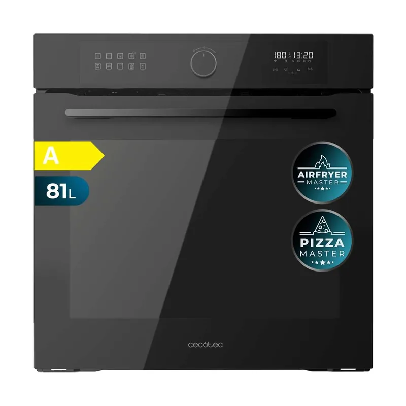 Cecotec Horno Integrable Multifunción 60cm Bolero Hexa AF316000 Glass
