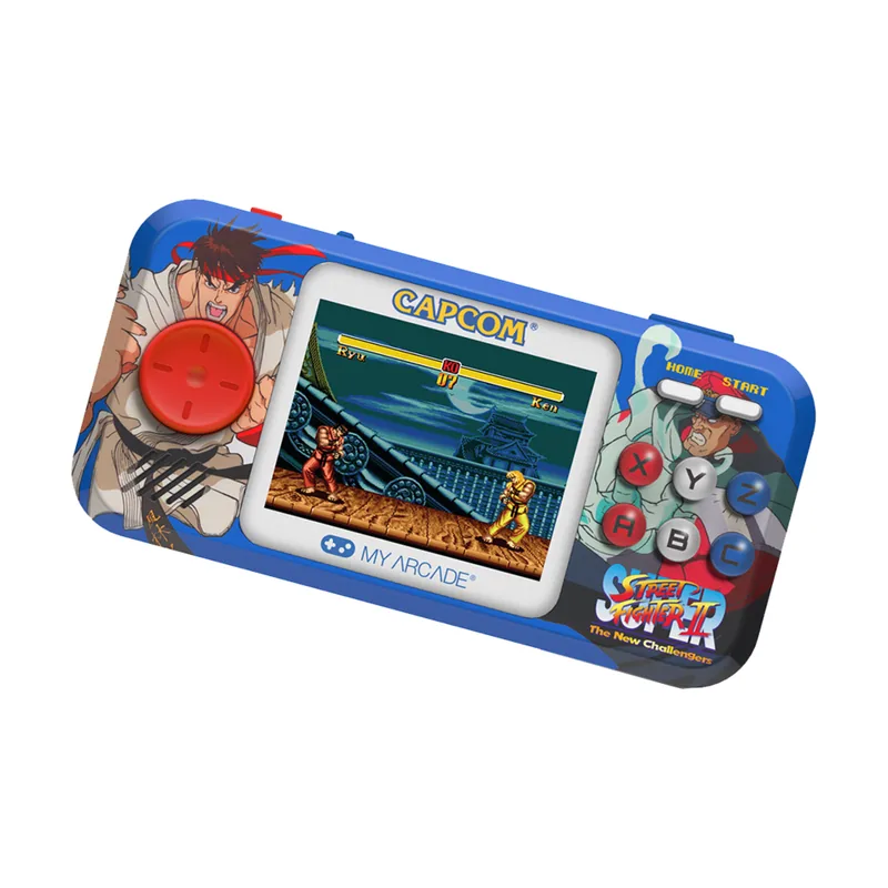 dreamGear Retro Pocket Player Pro Gamer Street Fighter II My Arcade 2 Juegos