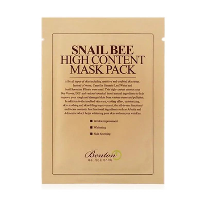 Benton Snail bee high content mask 20 ml