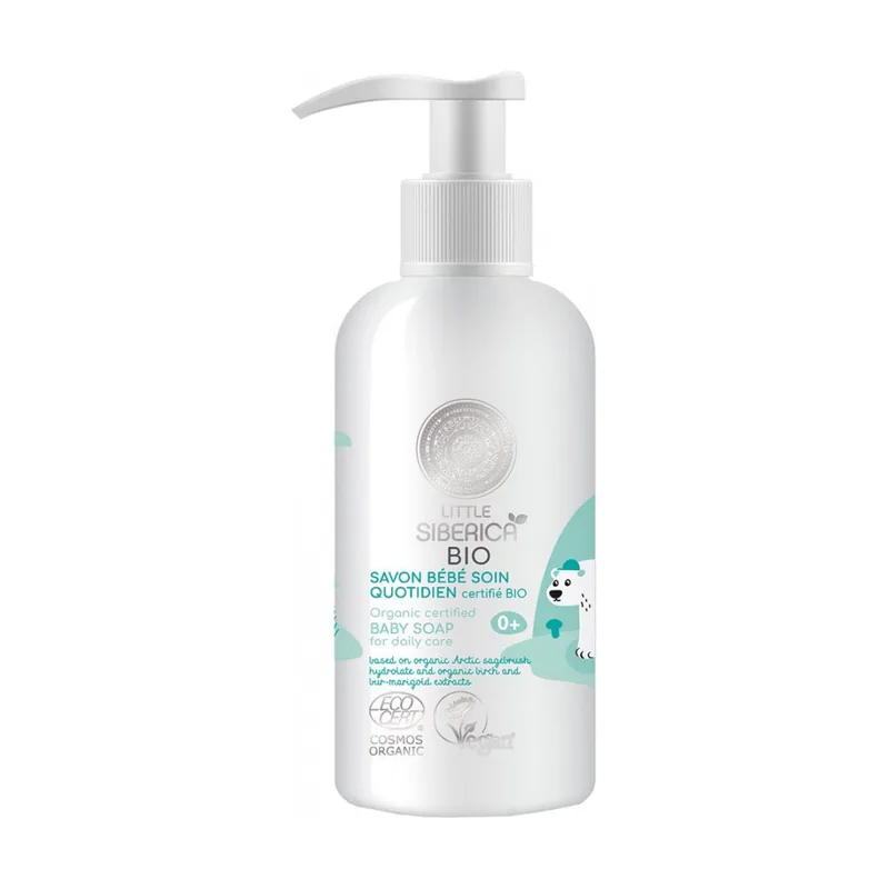 Natura siberica Savon Bébé Soin Quotidien certifié BIO 250 ml