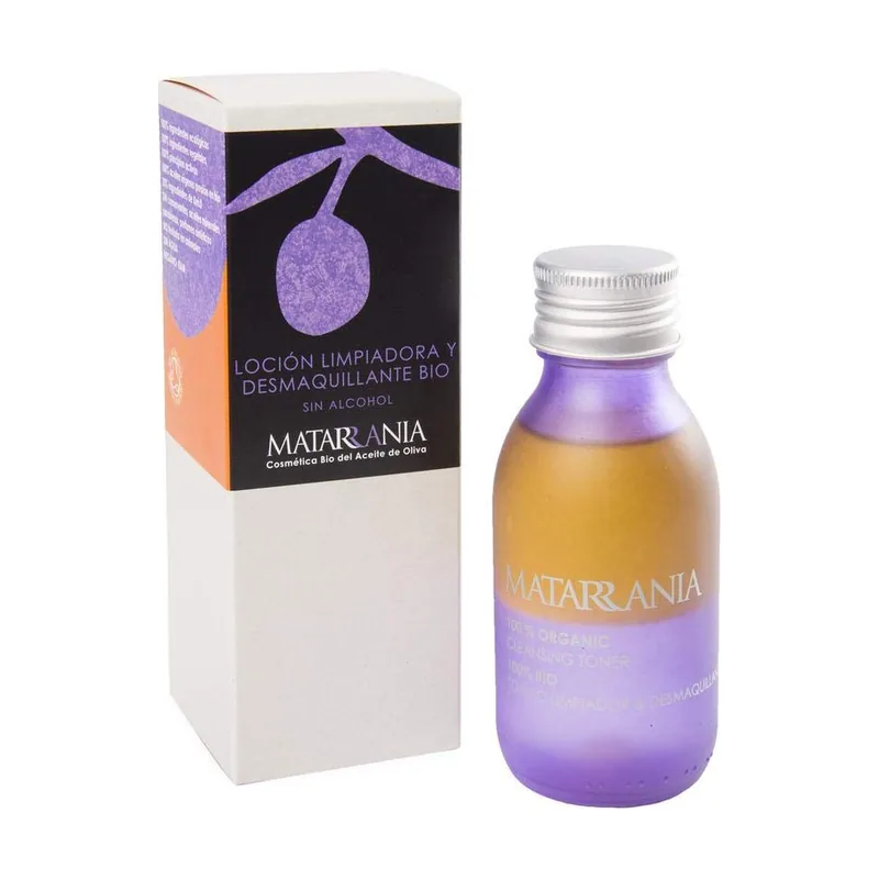 Matarrania Limpiadora y Desmaquillante Bifásica Facial 100% Natural y BIO