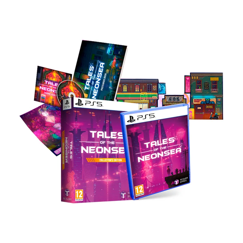 Tesura Games Tales Of Neon Sea Edición Coleccionista