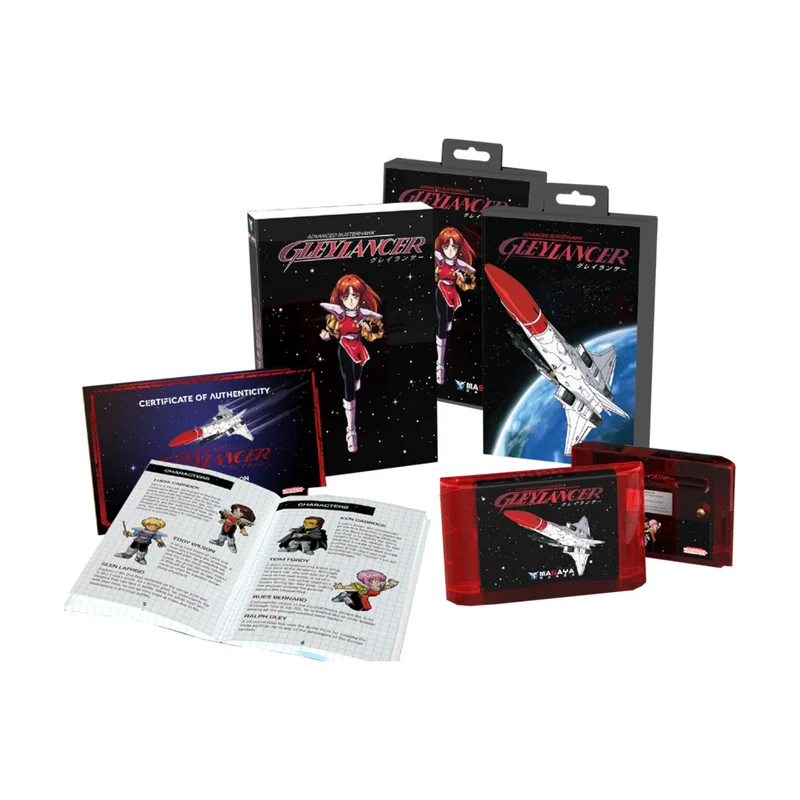 Retro-Bit Gley Lancer Edición Coleccionista para Genesis/Mega Drive