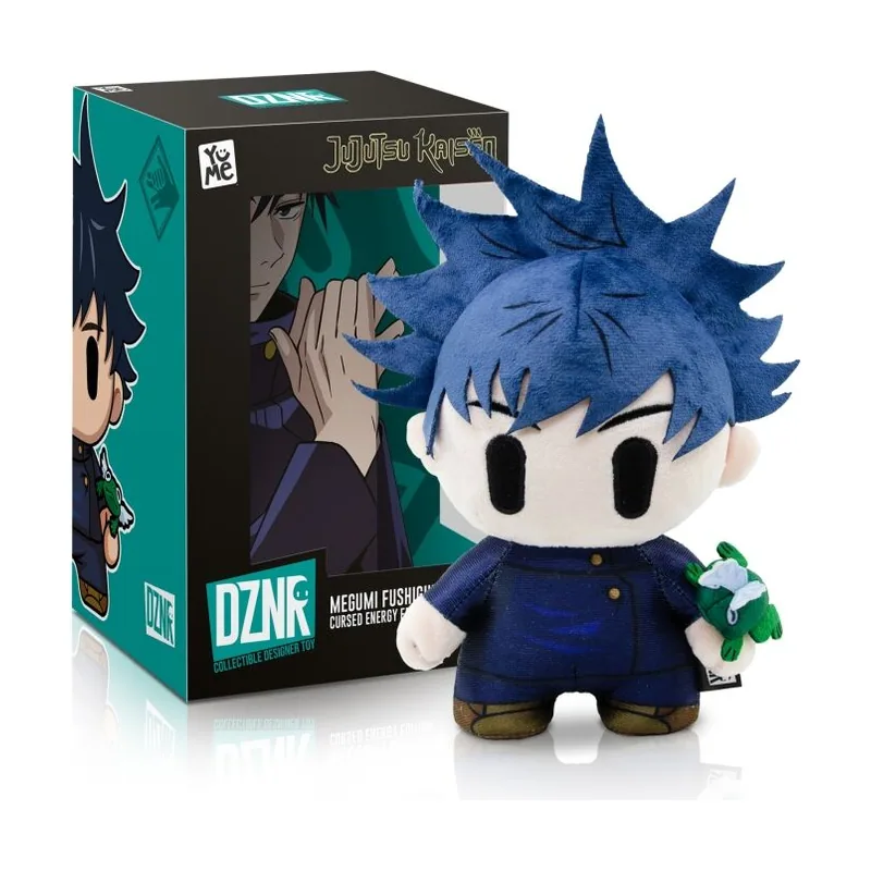 Yume Jujutsu Kaisen DZNR Plush Figure Megumi Fushiguro Cursed Energy Edition 18 cm