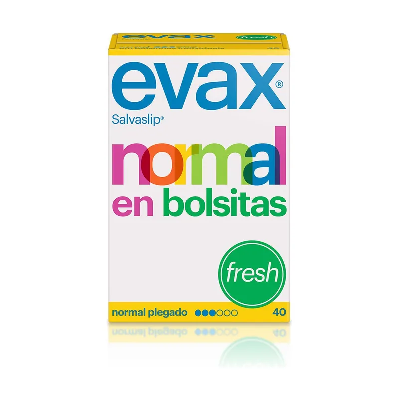 Evax Salvaslip Normal Fresh en Bolsitas 40 unidades