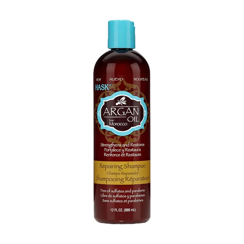 Hask Argan Oil Repairing Shampoo 355 ml Champú Profesional Unisex