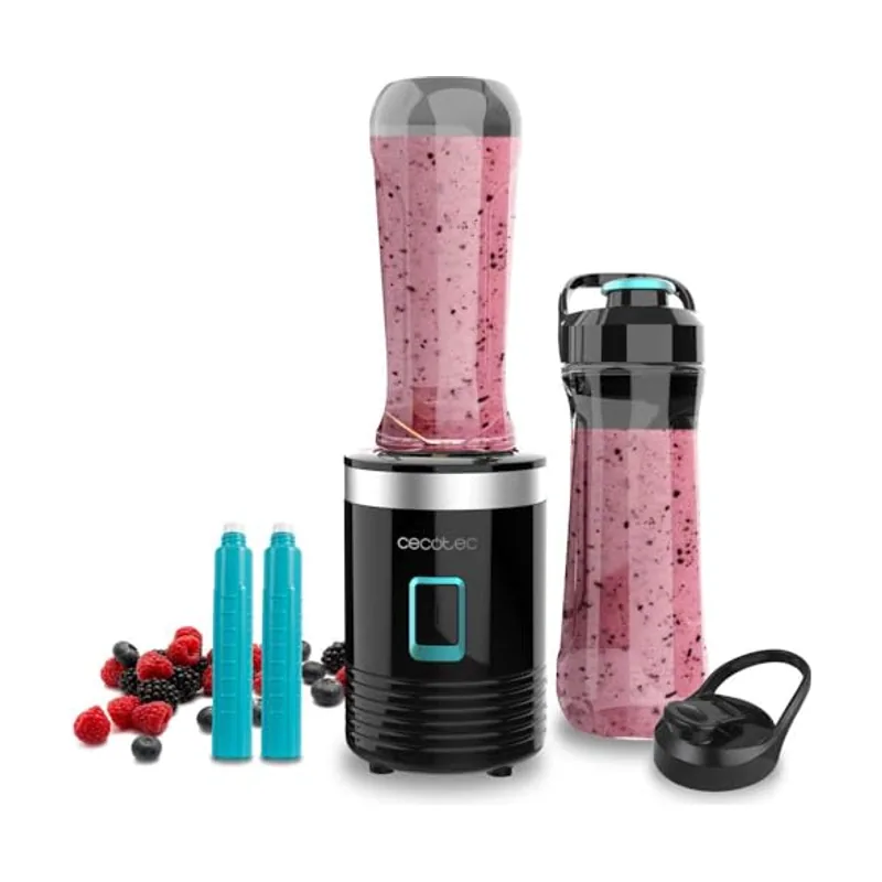 Cecotec Batidora Vaso Portátil Individual Power Titanium 350 EasyGo.