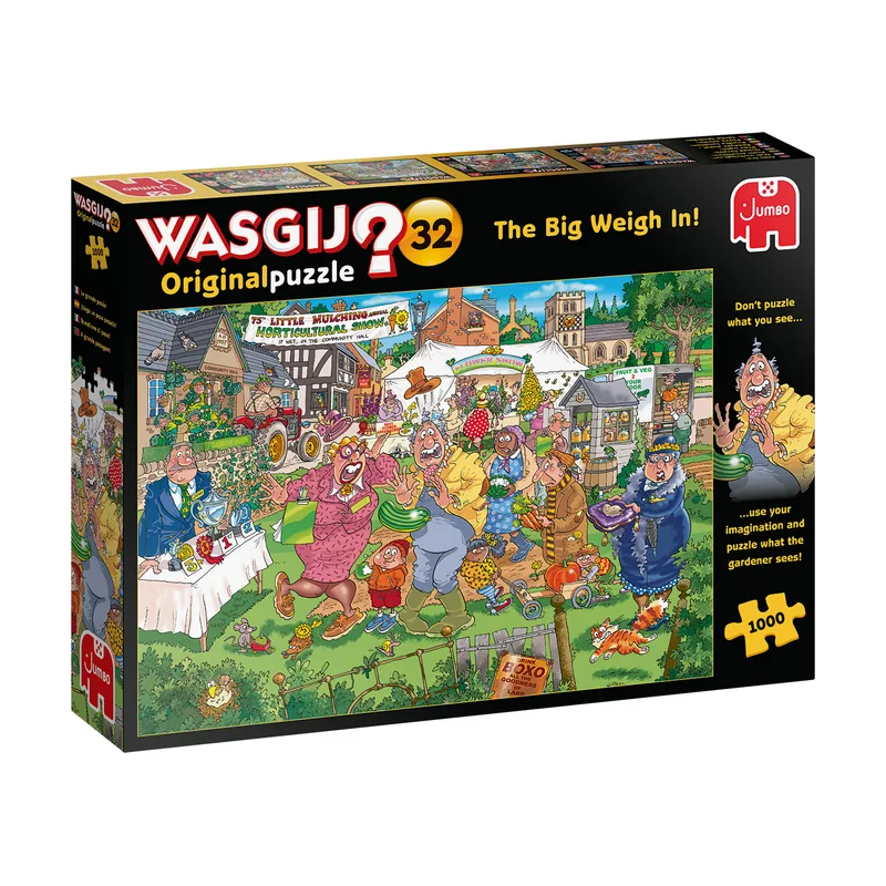 Jumbo Wasgij 32 1000pcs Puzzle rompecabezas 1000 pieza s Cómics