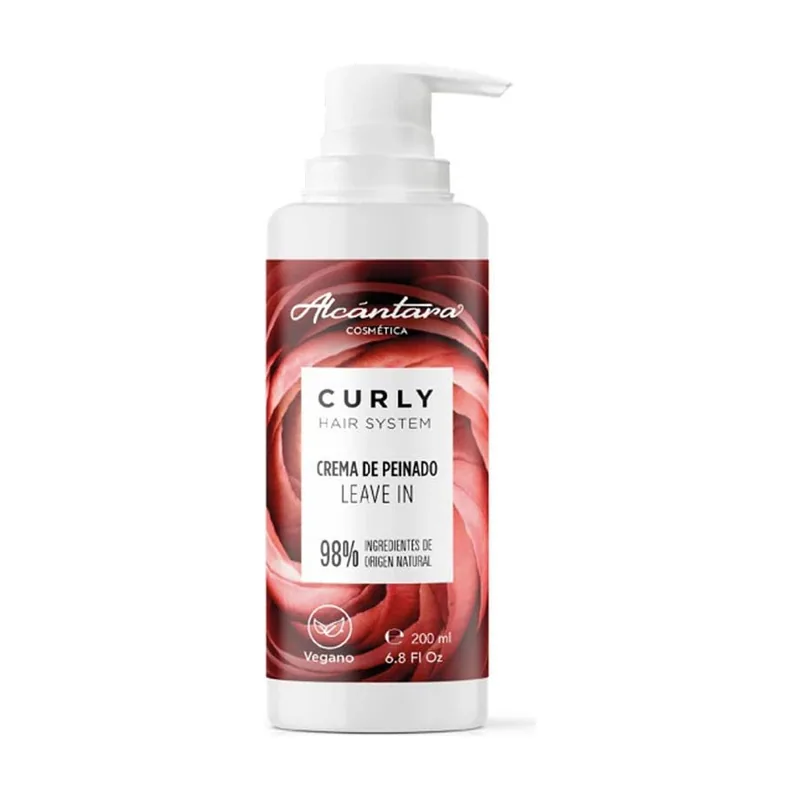 Alcantara Curly Hair System Crema de Peinado Leave In 200ml