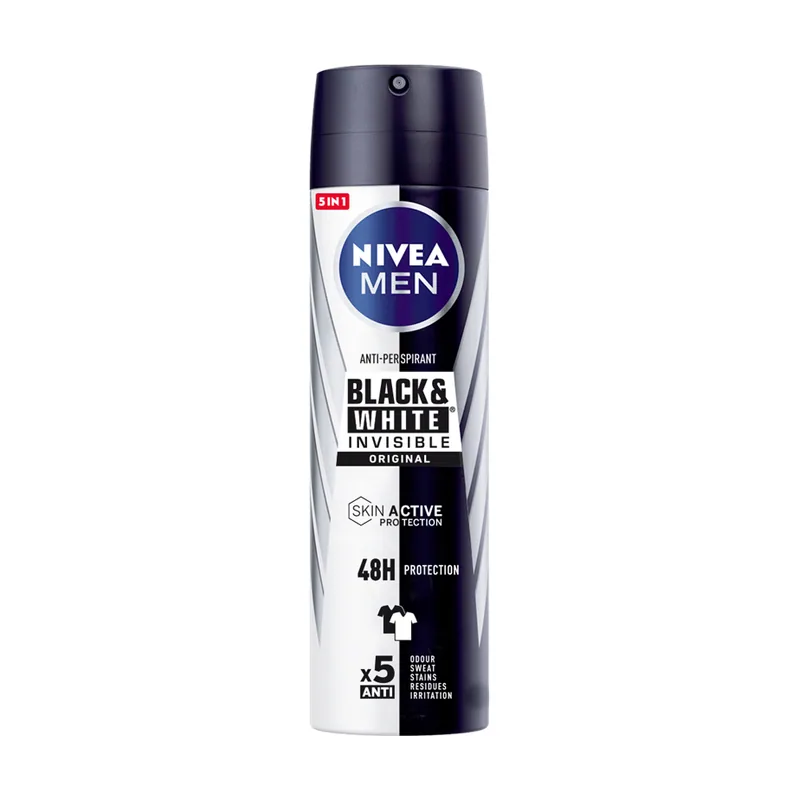 Nivea MEN Black & White Invisible Spray 1 x 200 ml