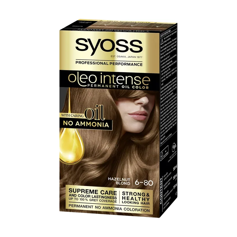 Syoss Oleo Intense Tono 6.80 Rubio Caramelo