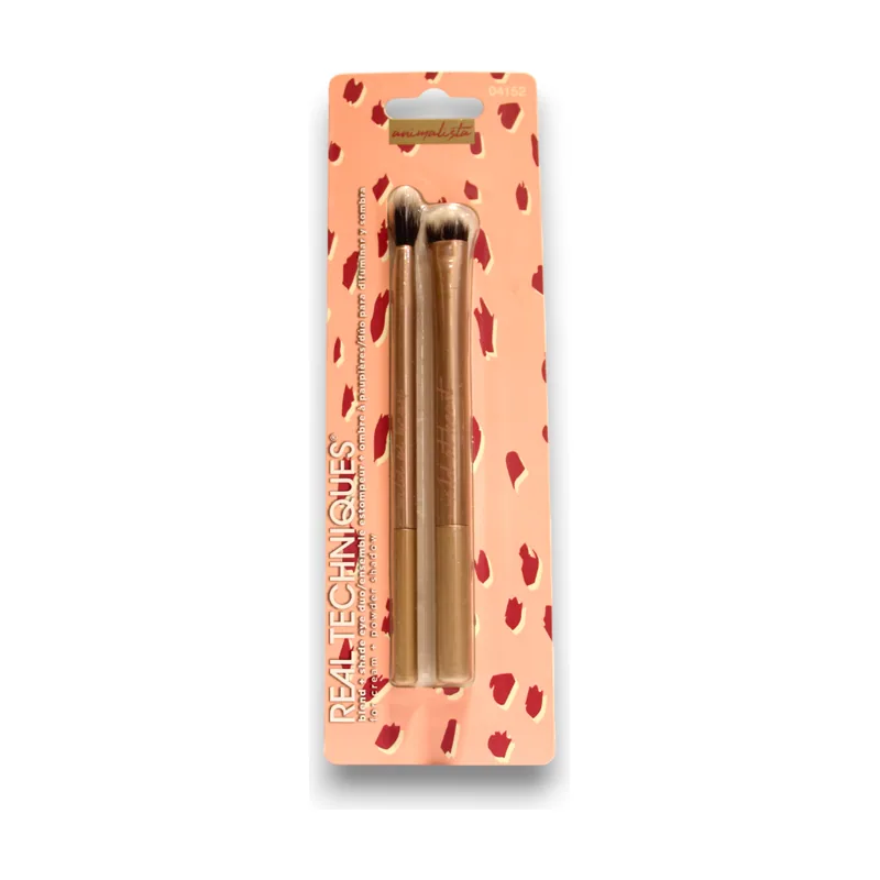 Real Techniques Set brochas para ojos Colección Animalista Eye Duo