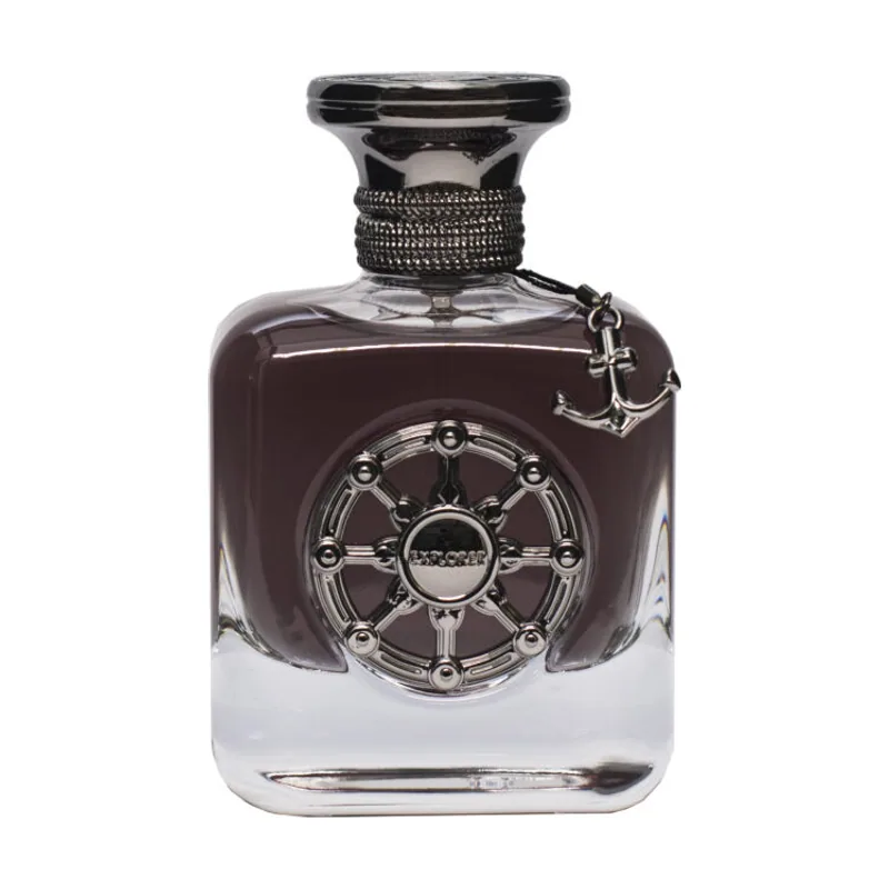 Aurora Perfume para hombre Explorer Black eau de parfum aroma intenso y masculino con notas amaderadas y especiadas fórmula duradera