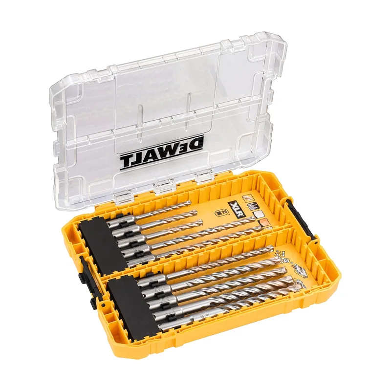DeWalt Juego de 10 piezas XLR SDS Plus de carburo de cabeza completa