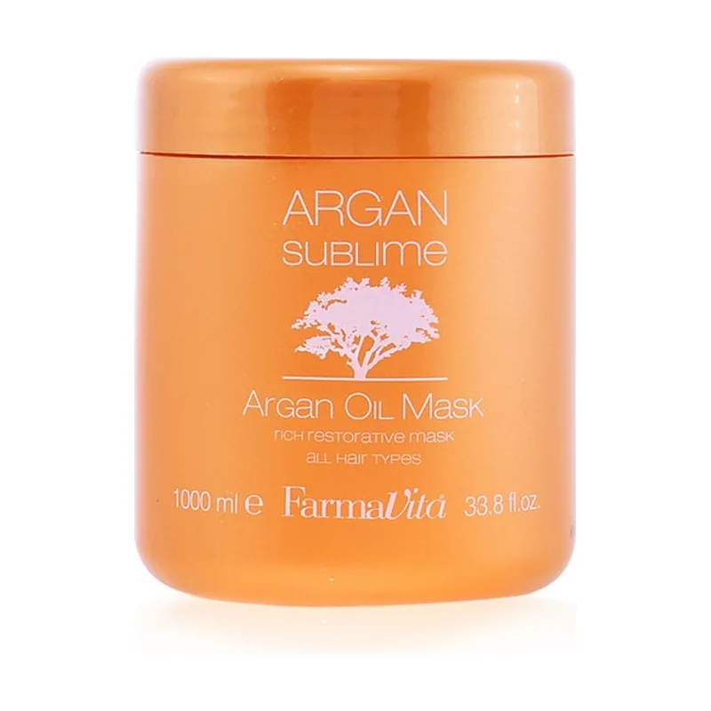 Farmavita Argan Sublime Oil Mask mascarilla para el pelo 1000 ml Mujeres
