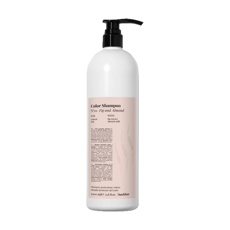 Farmavita Back.Bar N°01 Shampoo 1000 ml Champú Profesional Mujeres