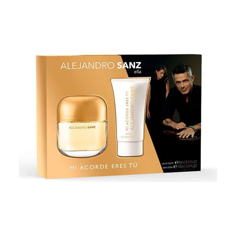 Alejandro sanz Mi Acorde Eres Tú Woman Lote 2 Piezas Unisex
