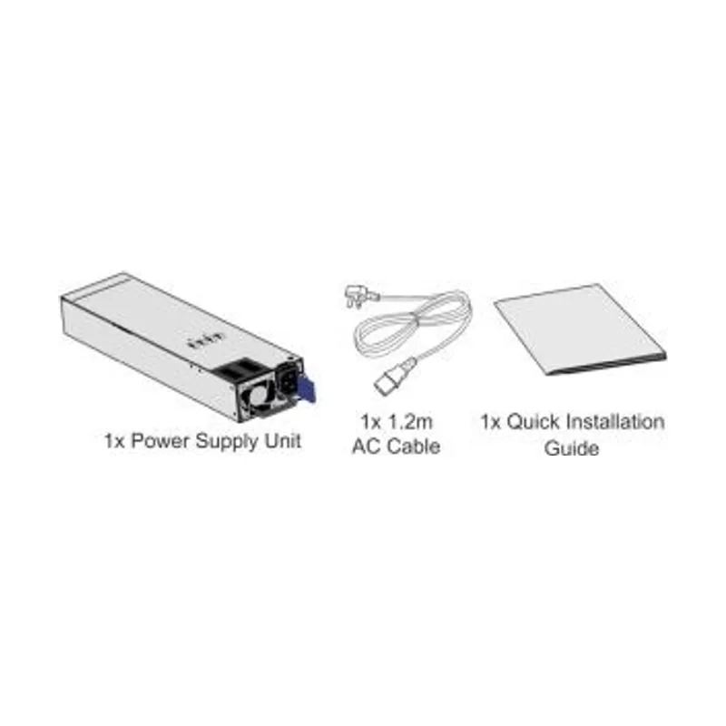 Grandstream Fuente de alimentación PSU intercambiable en caliente RPS-70W 12V/5.8A para GWN7816