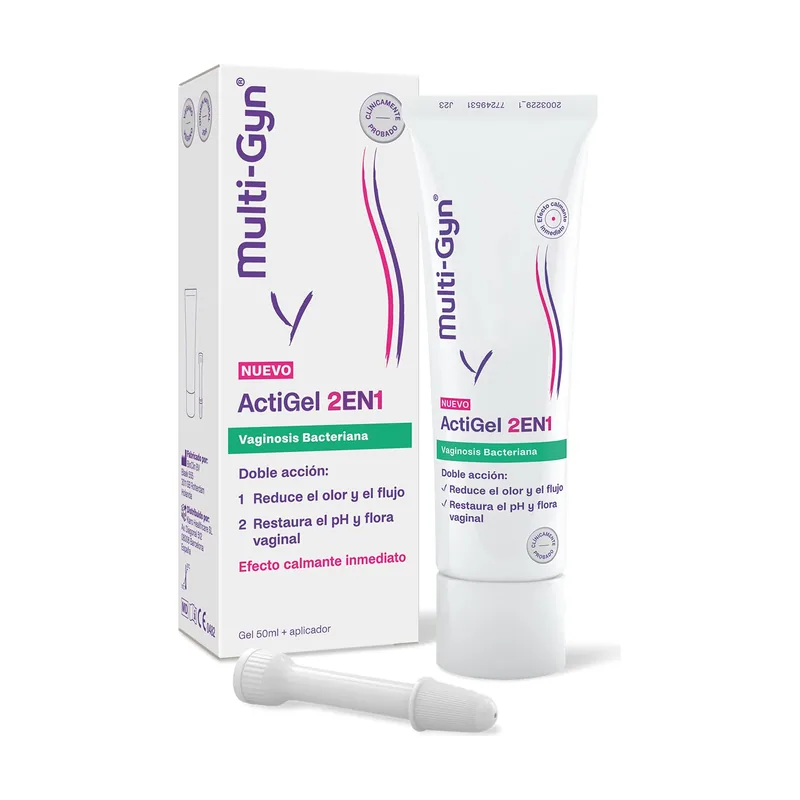 Multi-gyn ActiGel Tratamiento 2 en 1 para la vaginosis bacteriana 50ml+aplicador