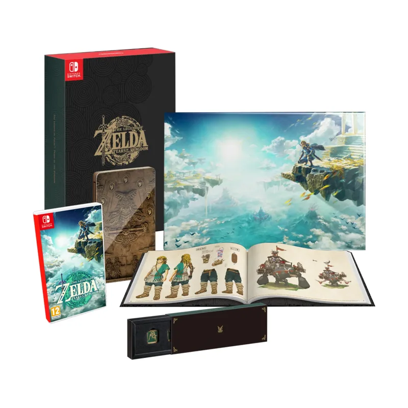Nintendo The Legend of Zelda Tears of the Kingdom Edición Coleccionista