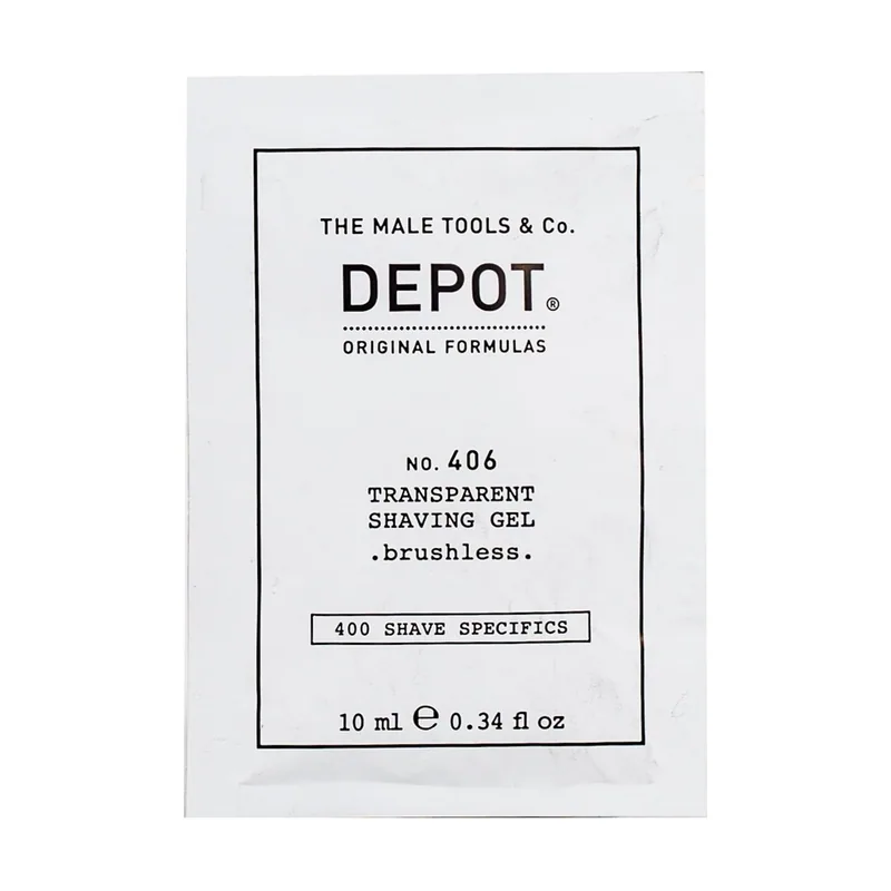Depot Gel de afeitado 400 Shave Specifics número 406 con mentol