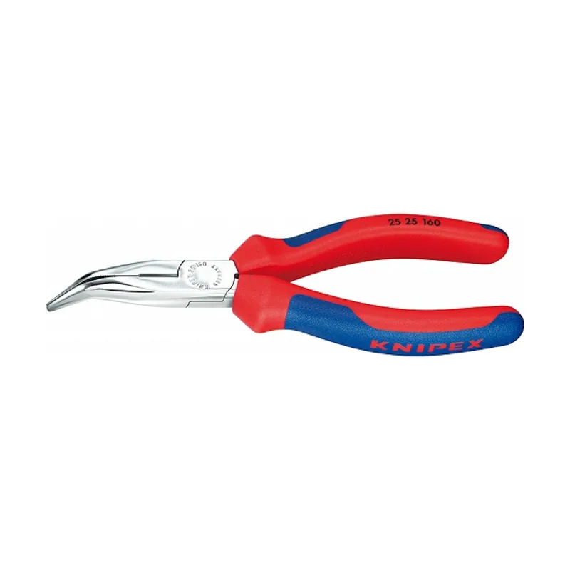 Knipex KP-2525160 Alicate de boca semirredonda recta 160 mm
