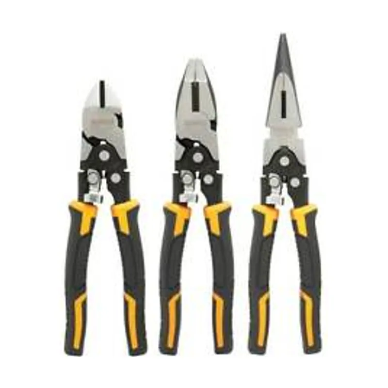 DeWalt Set 3 alicates accion compuesta. Diagonal