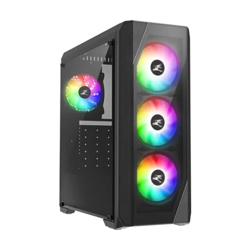Zalman N5 TF ATX Mid Tower 4 RGB Carcasa del ventilador