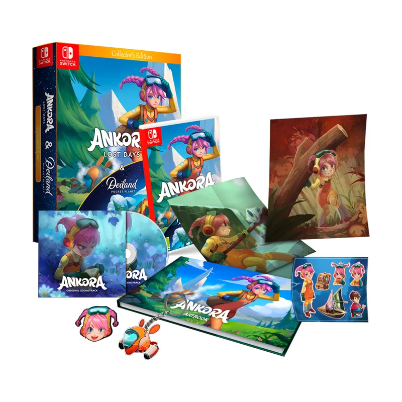 Tesura Games Ankora Lost Days & Deiland Pocket Planet Edición Coleccionista