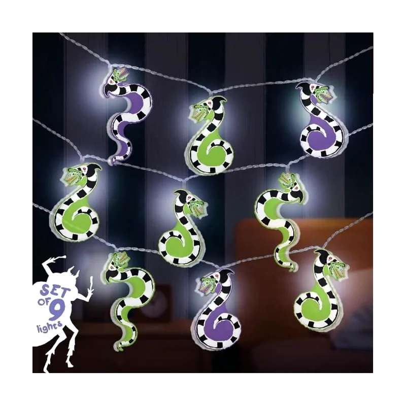 Paladone Cuerda de luces led beetlejuice 9 personajes. 130 cm