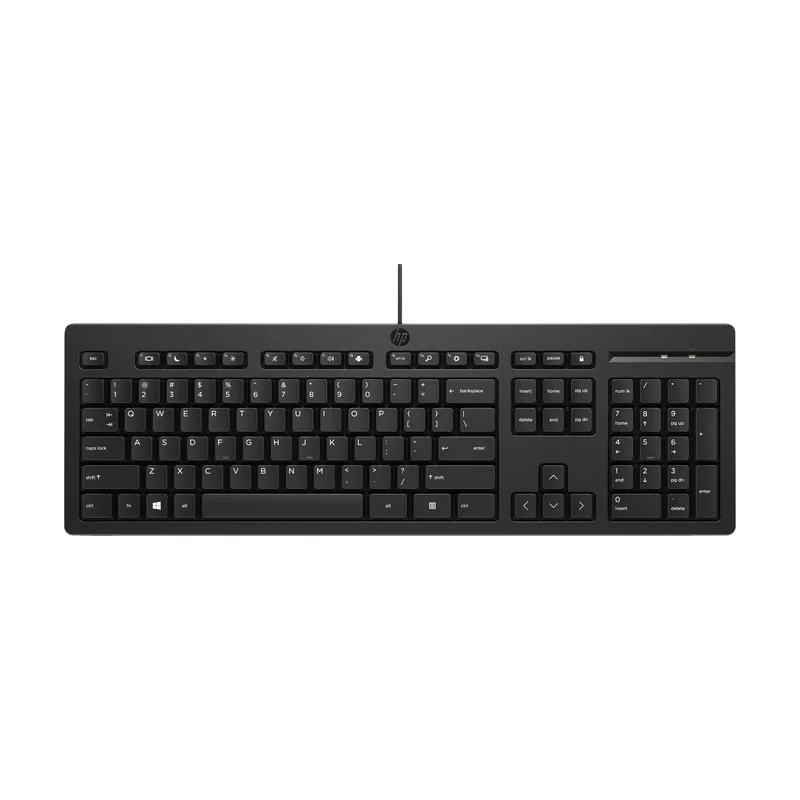 HP Teclado con cable 125