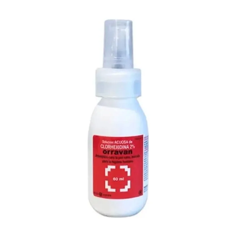Antiséptico para piel sana. CLORHEXIDINA 2% SOL.ACUOSA