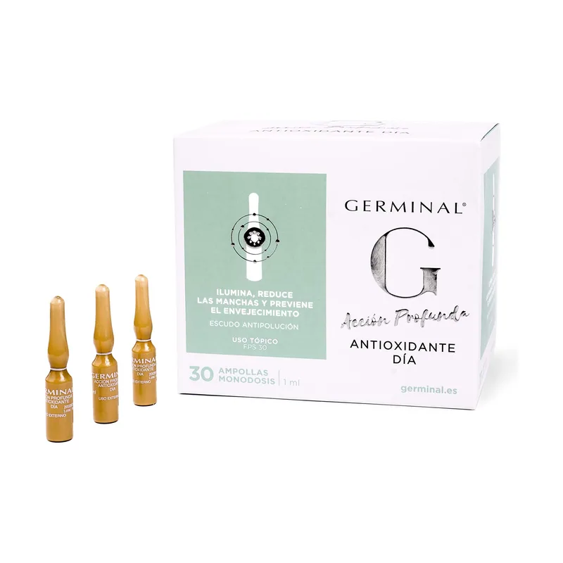 Germinal Sérum Facial Antioxidante de Día 30 Ampollas de 1,5 ml