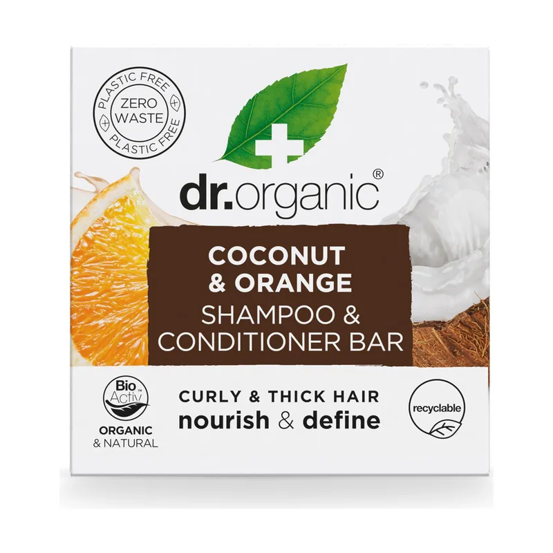 Dr. Organic Coco Y Naranja Champ㺠Y Acondicionador Sã³Dilo 75 Gr