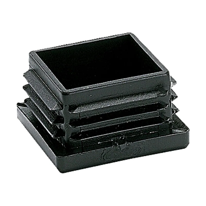Micel Contera/Tapón Terminal CNT03 Negro Polietileno Cuadrada 38 x 40 x 24 mm 25 Unidades