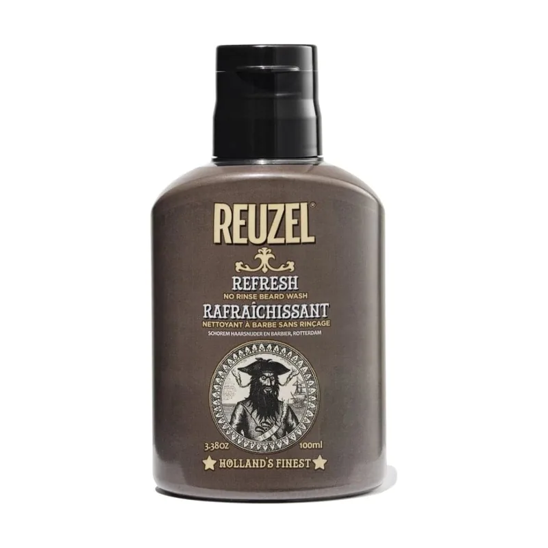 Reuzel Champú sin enjuague para barba Refresh No Rinse Beard Wash