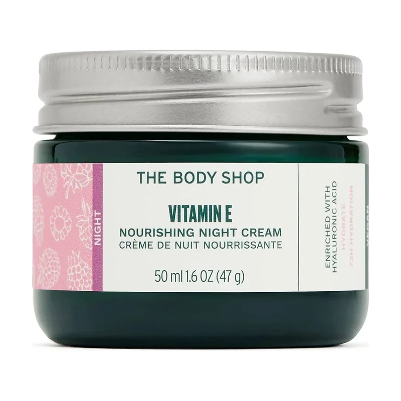 The body Vitamin E Night Nourishing Cream 50 Ml