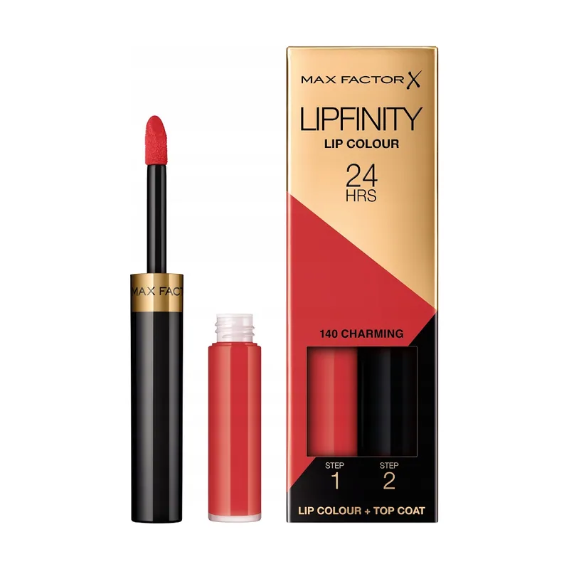 Max Factor Lipfinity Lip 1,9 g 2,3 ml 140 Charming Brillo
