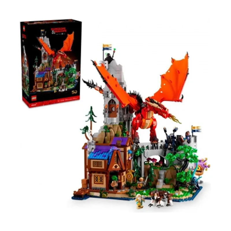 Lego Ideas Dungeons & Dragons Aventura del Dragón Rojo 21348