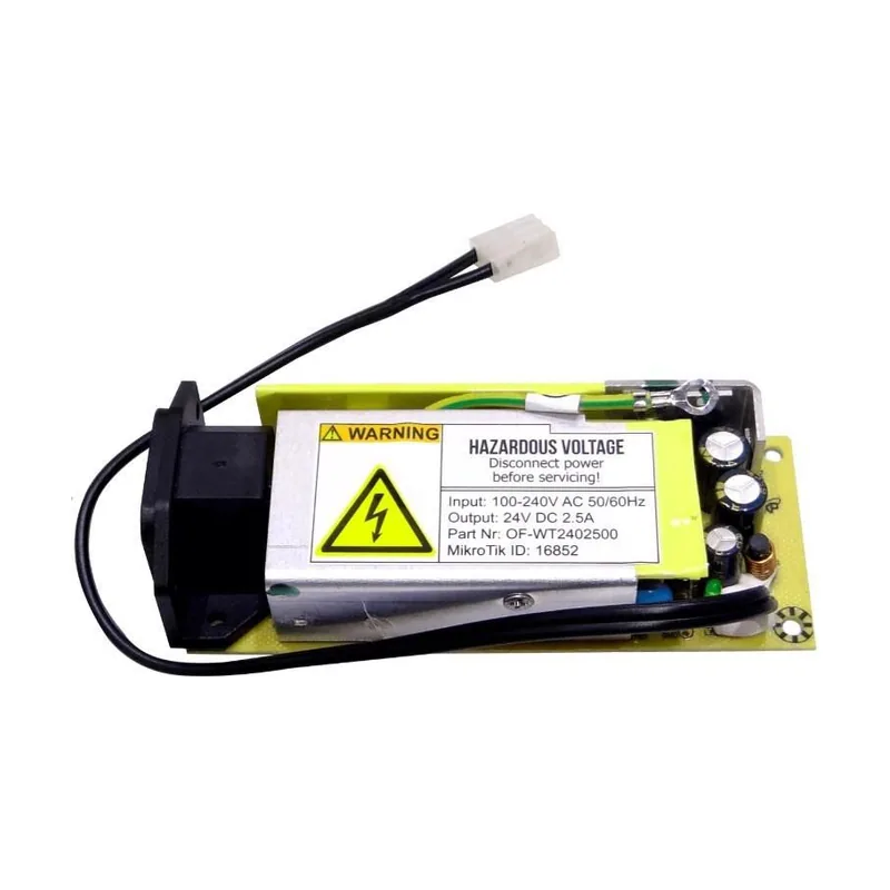 Mikrotik 24V2APOW adaptador e inversor de corriente Interior 60 W
